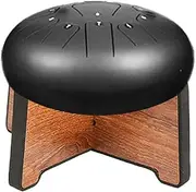 Ethereal Drum Stand, Wooden Tongue Drum Stand, Handpan Drum Holder Stand, Hand Pan Drum Display Holder for Professional Tongue Drum
