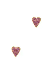 Kate Spade New York Like Magic Embellished Stud Earrings - Red ONE SIZE