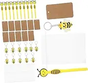 Bee Keychains Kit 12 Count As Bee Animal Party Favors for Teachers Nurses