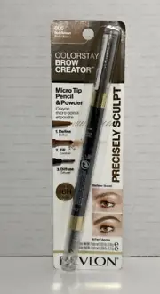 Revlon ColorStay Brow Creator Micro Tip Pencil and Powder 605 Soft Brown