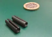 Steel Slotted Roll Spring Pin, 7/32" Dia x 3/4" Length, 100 pcs