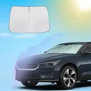 SXCY for 2021-2024 2025 Polestar 2 Windshield Sunshade for 2025 Polestar 2 Single Motor/Dual Motor Accessories 2024 2025 Polestar 2 Sun Shade Foldable Sun Shield 2024 Polestar 2 Sun Protector Shade