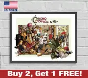 Chrono Trigger Poster 18" x 24" Print Anime 90s Wall Art Retro Decor 4