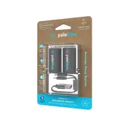 Paleblue Lithium Ion Rechargeable C Batteries