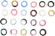 [ANDRESLAD] Mm Loop Ear Plug Set Ear Piercing Jewelry for Women Men Pairs Fashionable Design