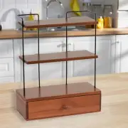 Coffee Bar Organizer Kitchen Counter Shelf for Coffee Grinder Espresso Maker