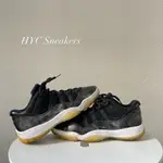 [HYC] AIR JORDAN 11 LOW "BARONS" 黑白 伯爵 巴龍 籃球鞋 喬丹11代 US9.5