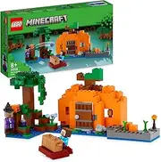 LEGO® Minecraft® The Pumpkin Farm 21248 Building Toy Set; Hands-on Adventures in The Swamp Biome for Players Aged 8+