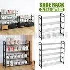 Shoe Rack Storage Organizer Shelf Stand Shelves 4/5 Tiers Layers Shoe Storage AU