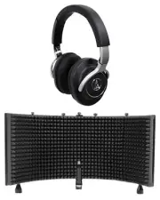 Audio Technica ATH-M70x Professional Studio Monitor Headphones ATHM70x+Shield