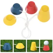 8 Pcs Golf Tee Rubber Tees Indoor Simulator Driving Range Holder
