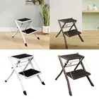 Foldable Step Stool Shoe Changing Stool Easy to Climb and Carry W/ Non-slip Pads
