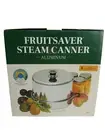 Aluminum Fruit Saver Steam Canner with Built In Temp Indicator-NEW in open box