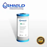 0.5 Micron Nano Silver Antibacterial Carbon Block Water Filter 10" x 4.5"