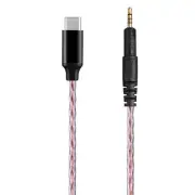 6N OCC USBC TYPEC Audio Cable For Audio technica ATH-M50x M40x M70x M60x