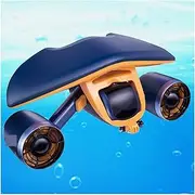 Underwater Scooter, Diving Thruster Swimming Binocular Underwater Booster for Scuba Diving