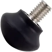 Stainless Steel Rubber Feet Spikes for Tripods and Monopods with 3/8" Mounting