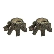 2pack Fish Hide Cave Reptiles Basking Hide Habitat Reptiles Enthusiasts Gears