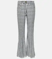 [Etro] Etro Gingham flared pants AU 18 black
