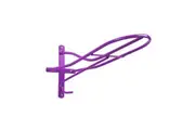 Stubbs Standard Saddle Rack (Purple) (One Size)