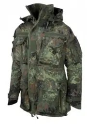 TACGEAR Bundeswehr Bw Ksk German Army Smock Parka Version II Fleecktarn Small
