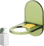 2 Shampoo Bottle Dispenser Holder | Heavy Duty Soap Pump Dispenser Holder for Kitchen Bathroom Shower,Heavy Duty Adhesive Wall Mounted Shower Gel Bottle Holder Storage