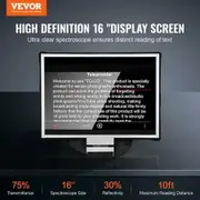 16'' Floor Type Teleprompter Remote for Webcam Smartphone Live Streaming