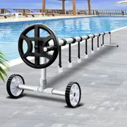 4m Aqua Buddy Pool Cover Roller Adjustable Swimming Pool Solar Blanket Reel