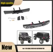Aluminum Alloy Front/Rear Bumper for 1/10 AXIAL SCX10 III AX103007 RC Car Parts