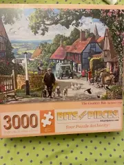 Bits and Pieces Puzzles Steve Crisp The Country Bus 3000 Pcs 32x45 Puzzle NEW
