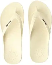 CHEEKI Arch Support Thongs Sandstone Mens Size US11