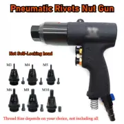 M5 M6 M3-M10 Air Rivets Nut Gun Rivet Gun Pull Setter Thread Insert Head New
