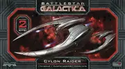Battle Star Galactica 1/72 Cylon Raider 2-set Plastic Model Kit Mobius Model