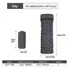 Outdoor Sleeping Pad Camping Inflatable Mattress Ultralight Air Cushion Mat