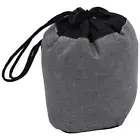 Grey Camping Pillow with Removable Cover Blow Up Pillows Beach