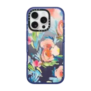 iPhone 16 Pro Impact Case MagSafe Compatible Pastel Bouquet iPhone Case