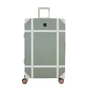 Rock Vintage 67cm Medium Hardsided Luggage - Sage Green