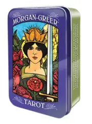 MORGAN-GREER TAROT IN TIN Deck Card Set fortune teller oracle cards
