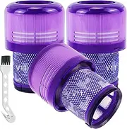Filters Replacement Parts for Dyson V11 Cordless, V11 Animal, V11 Torque Drive, V11 Complete, V11 Extra, V11 Absolute, V15 Detect, V15s Detect Submarine​, Compare to Part 970013-02 (V11-3 Pack)
