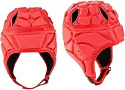 Gogogmee 1pc Adult Baseball Helmet Kids Baseball Helmet Bicycle Helmet Rugby Helmet Adult Goalie Helmet Soft Rugby Helmet Protective Gear Head Guard Hockey Football Protective Gear Red Soft