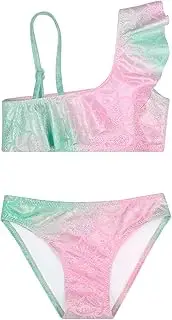 [FP DE POWER FLOWER] Girls' Swimsuit Two Piece Bikini Sets Tankini Sets Swimsuit for Girls 4-12 Years