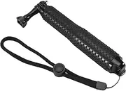 48cm Waterproof Portable Underwater Selfie Stick for Go Pro Hero 9 8 7 6 5 4 3 Action Black
