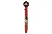 One Piece Wano Monkey D. Luffy Multicoloured Pen (Red/Black) (One Size)