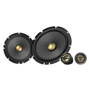 PIONEER TS-A1601C, 2-Way Component Car Audio Speakers, Full Range, Clear Soun...