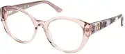 [GUESS] GU50127 057 Shiny Beige 53/19/140 Women's Glasses, 057 Shiny Beige, 53/19/140