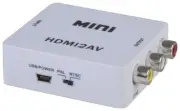 Digitech HDMI to Composite Audio Video Signal Converter with USB Cable