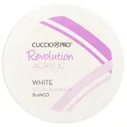 Cuccio Pro Revolution Acrylic Powder, White, 1.6 oz