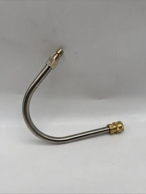 Gutter Cleaner Attachment for Pressure Washer, Coupled with 1/4" Brass 4000psi