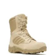 Bates Men's GX-8 Composite Toe Side-Zip Work Boot Desert Tan - E02276, Desert Ta
