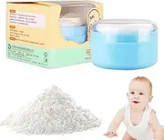 Comfort Powder Puff - Baby Powder Container With Puff - Portable Skin-Friendly Powder Dispenser, Sealed For Freshness, Durable Design, essentiall For On-the-Go Use, Convenient Storage For Parents